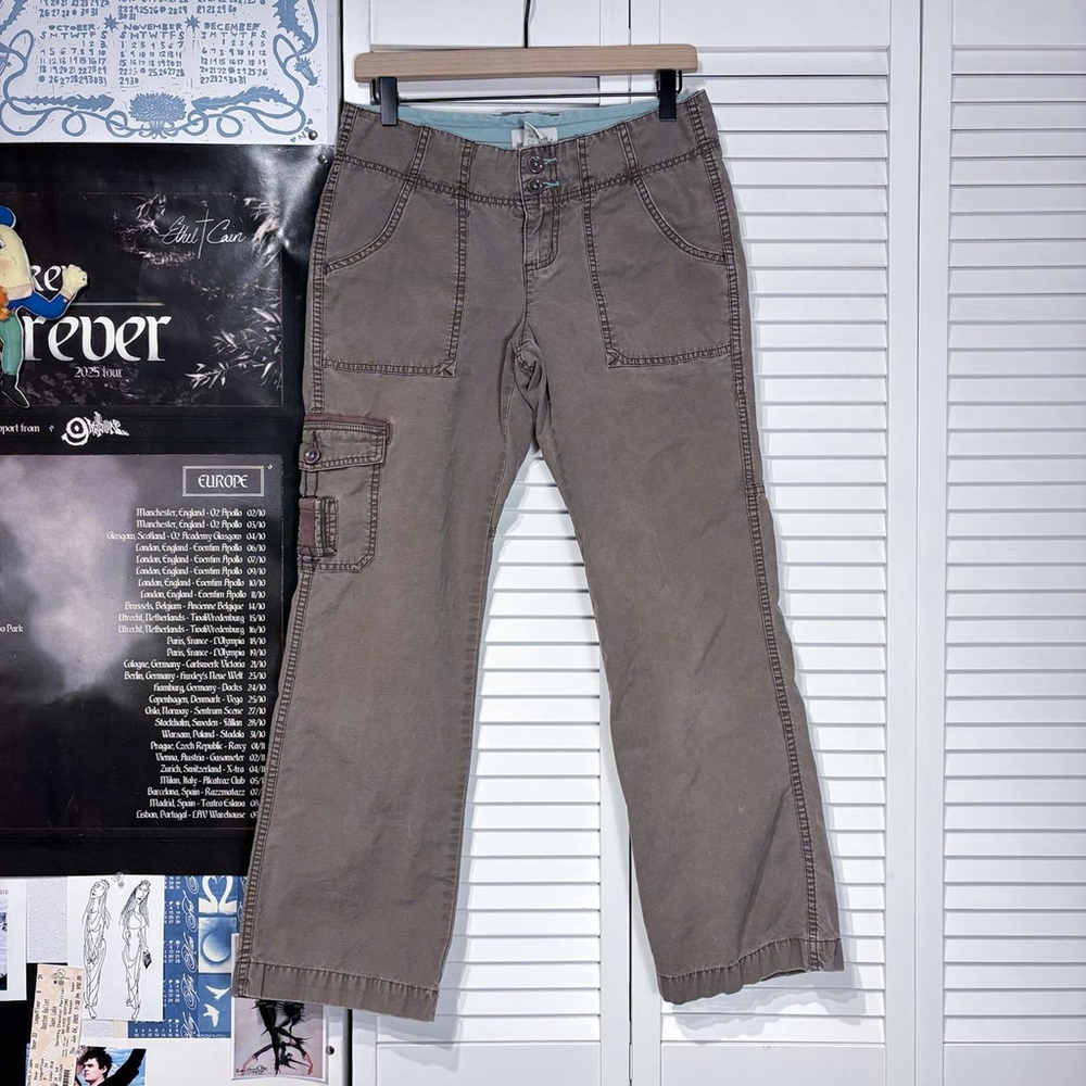 Brown cargo pants